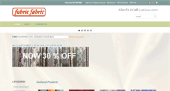 Desktop Screenshot of fabric-fabric.com